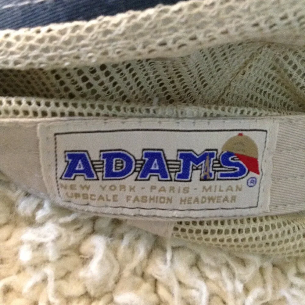 2 Adams Adjustable trucker Hats, Upscale fashion Headwear; Keg Party, Good Times